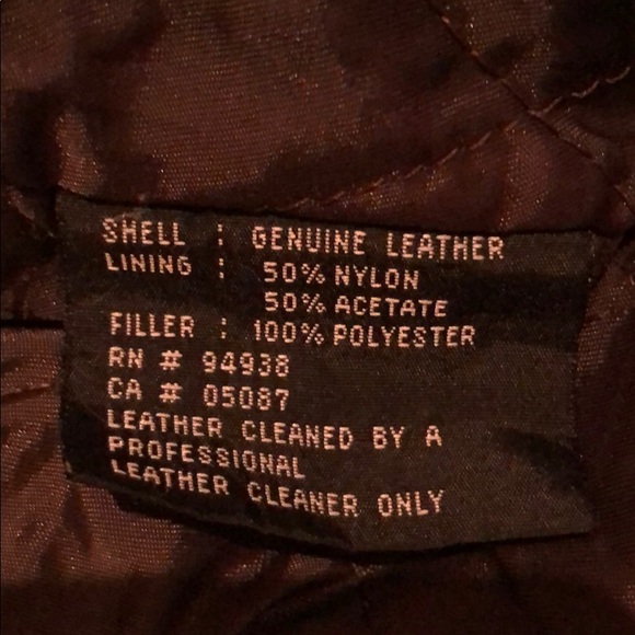 Kenneth Cole leather jacket - Picture 3 of 4